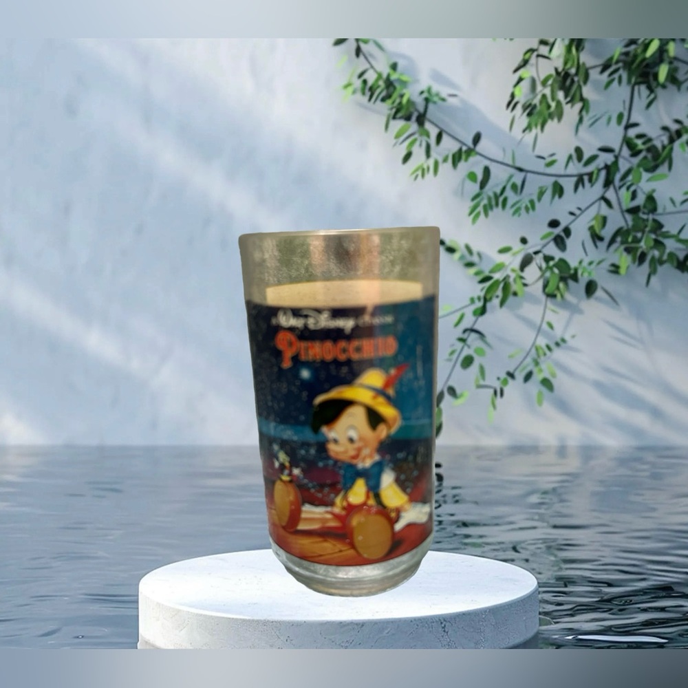 Disney Pinocchio Gold and Blue Tumbler